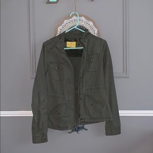 army green jacket